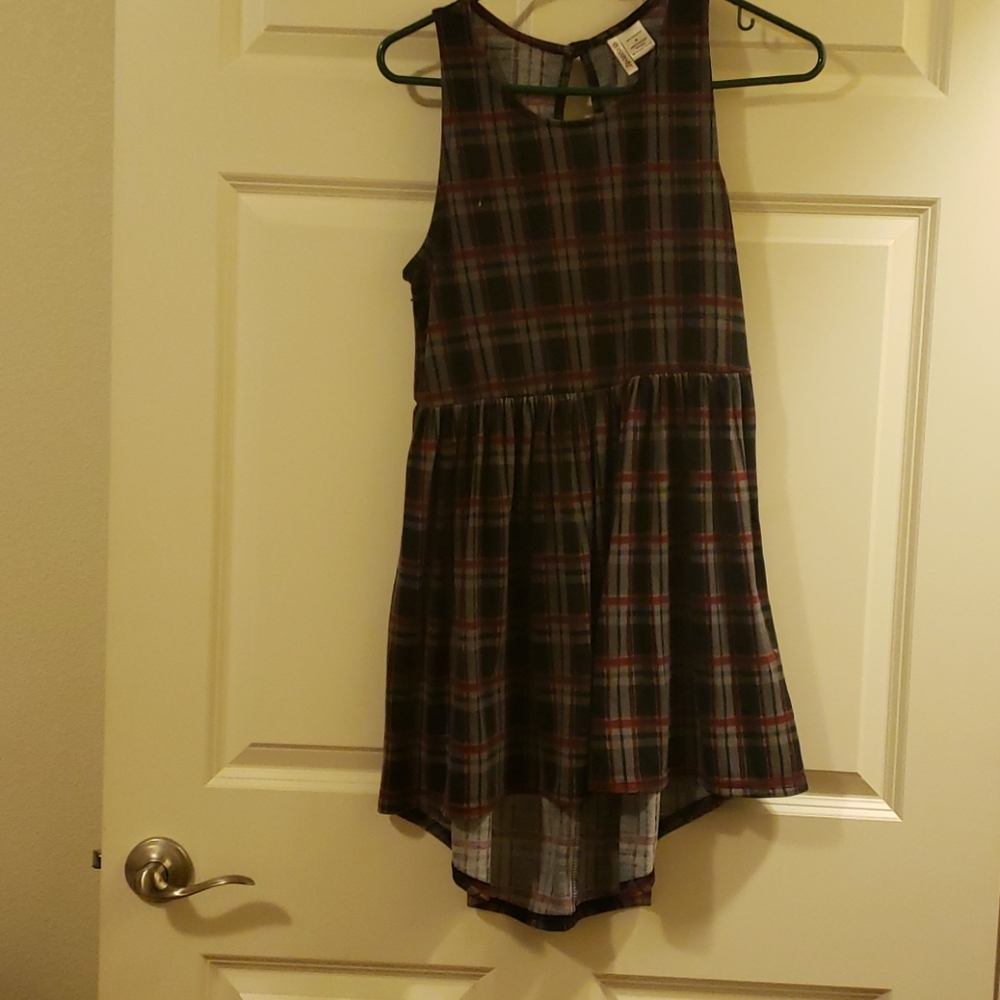 Plaid dress